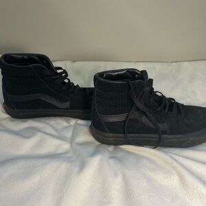 Vans Black High-Top Sneakers